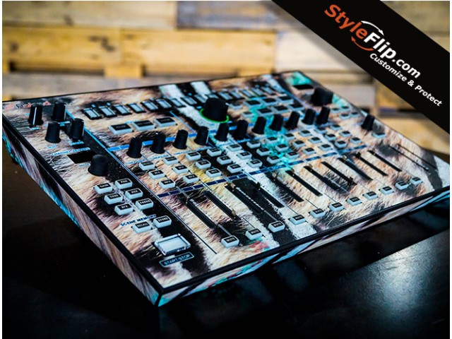 Roland MX-1 Animal Skin Angled
