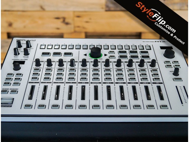 Roland MX-1 Custom White Skin