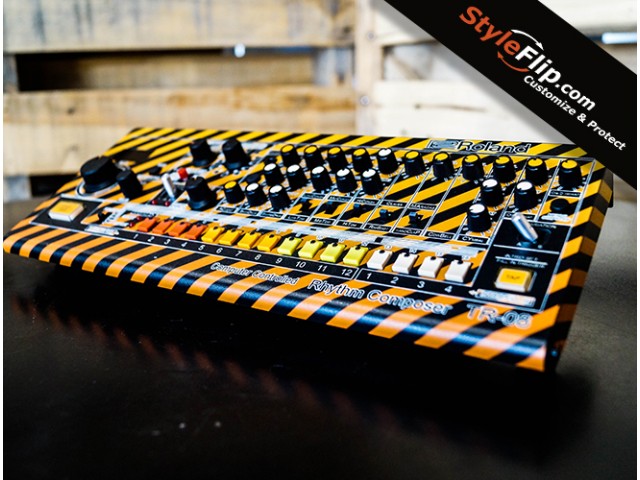 Rolang TR-08 Custom Skins Hazard Front