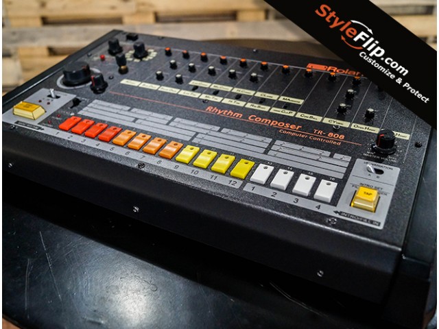 Roland TR-808 Classic Style Skin - Angled