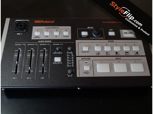 Roland VR-1HD Custom Skin Top Face