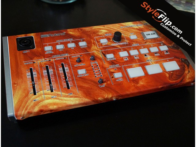 Roland VR-1HD Custom Skin Wood Top