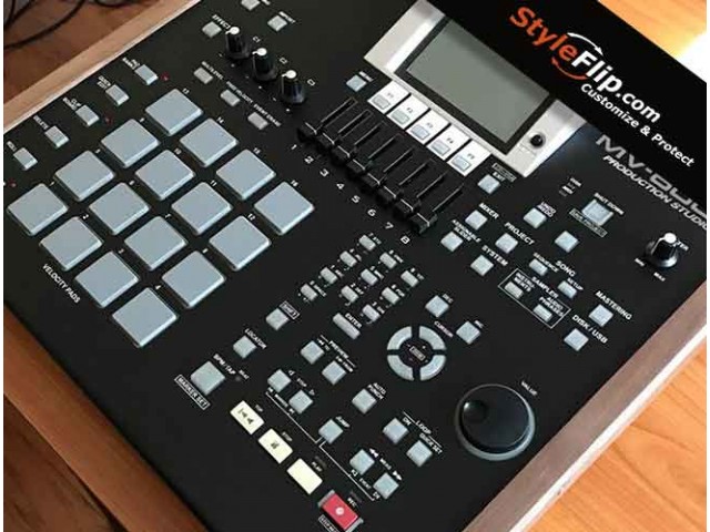 Roland MV 8000 Custom Skin Styleflip Black Design