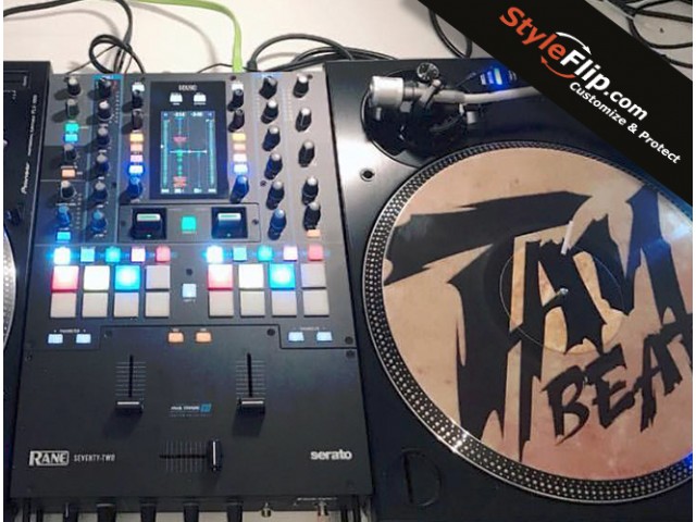 Serato Rane Vinyl Custom Skin DJ Label StyleFlip Beatz