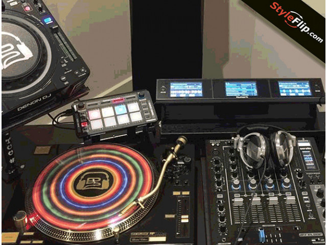 Seratos Denon Gazm Black Styleflip Custom Skin