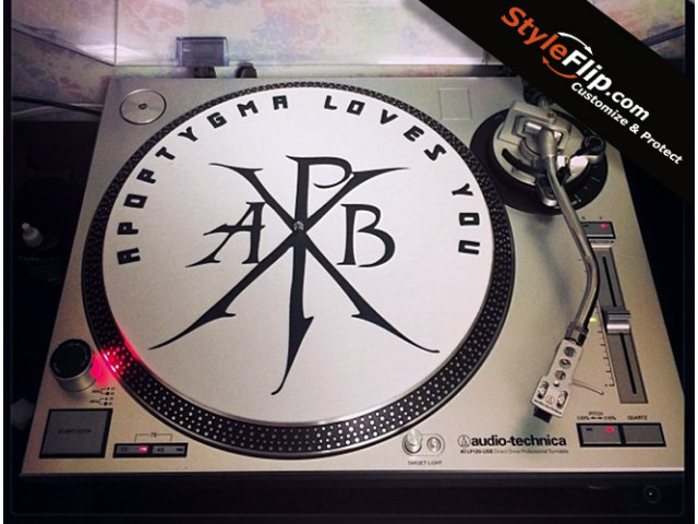 Slipmat Styleflip Custom White Skin Decal APB