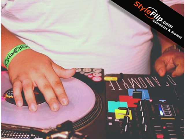 Stanton M207 Styleflip Custom DJ Skin Decal Scratch