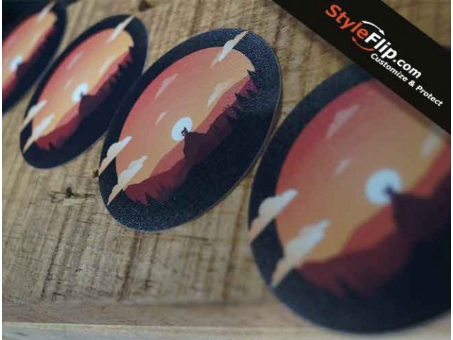 Styleflip Stickers Circle Custom 2