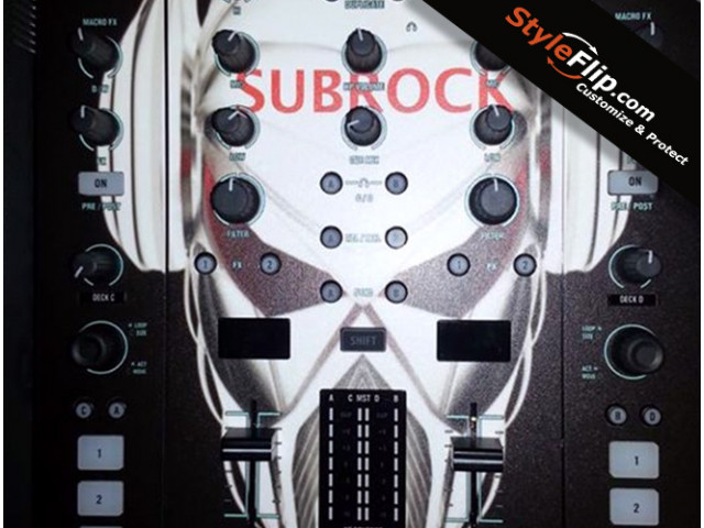 Sub Rock NI TraktorKontrol-Z2 Custom Styleflip Skin Decal
