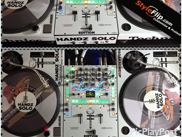 Technics 1200, Rane Sixty Two & Record Label Custom Skin
