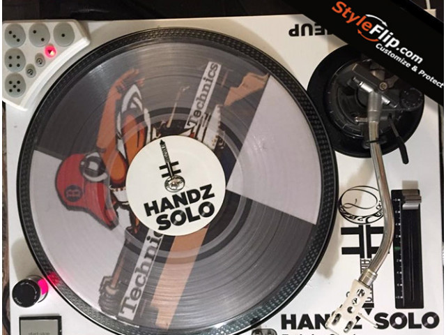 Technics 1200 Custom Designed Styleflip Handz Solo