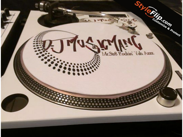 Technics 1200 Styleflip Custom Skin Decal DJ Music Man