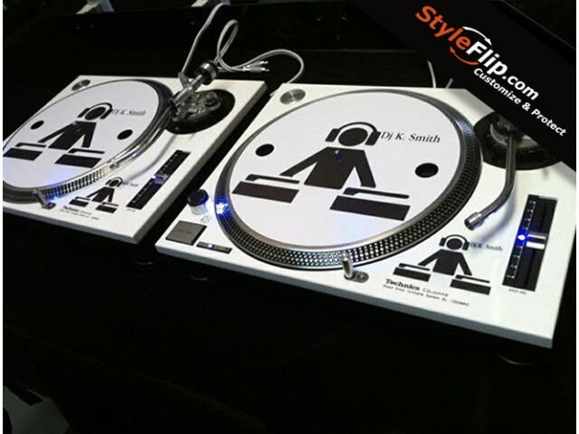 Technics SL 1200 1210 MK2 M3D DJ K Smith Skin Stick Figure