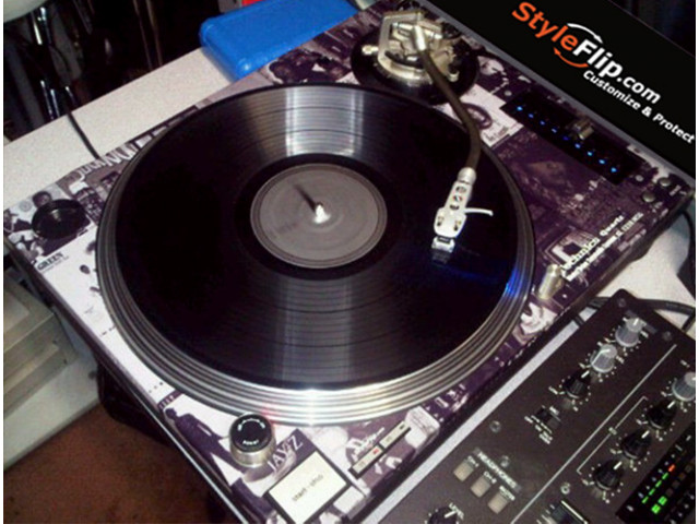 Technics SL-1210M5G Styleflip Custom Skin DJrtistic