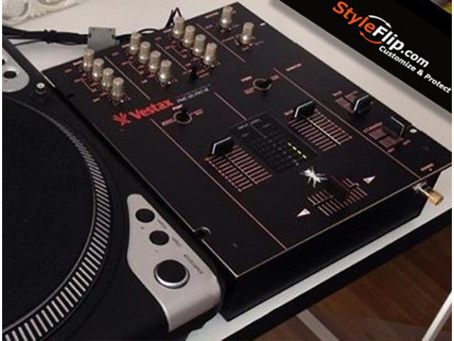 Vestax PMC-05-Pro ll  Styleflip Custom Skin Decal Black