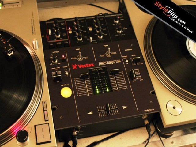 Vestax PMC 05 Pro SL Black Minimal Clean Slick Custom SKin Styleflip