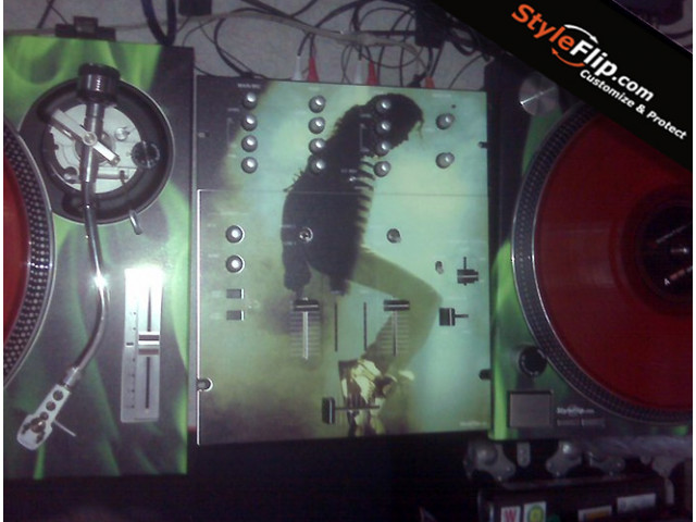 Vestax PMC 05 Styleflip Custom Decal Michael Jackson
