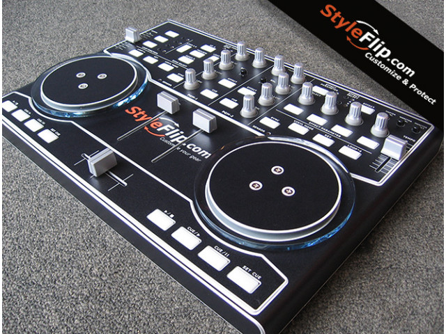 Vestax VCI 100 Custom Styleflip Skin Simple Black