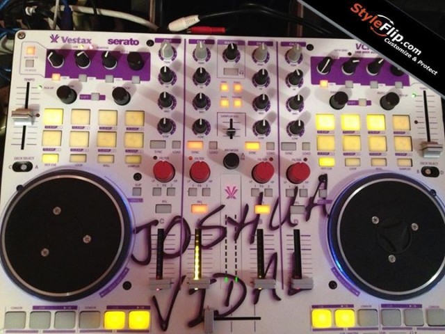 Vestax Vci 400dj Styleflip Custom Skin Decal White