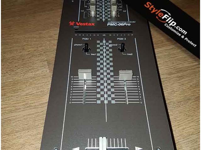 Vestax PMC 06 Pro Black Custom Skin Design StyleFlip