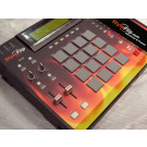 Akai MCP-2500 Styleflip Custom Skin Black Red Flame