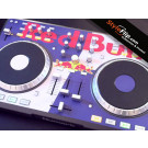 Numark Mixtrack Blue & White Redbull Custom Skin Decal