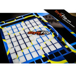 Abelton Push 2 Custom Styleflip Skin Absrtact Blue Yellow
