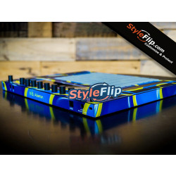 Ableton Push 2 Yellow Blue Custom Styleflip Skin - Back