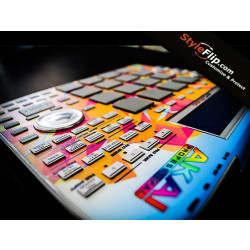 Akai MPC Studio Custom Rainbow Style Skin