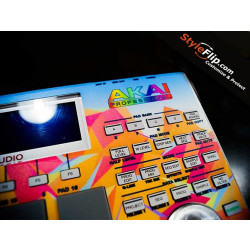 Akai MPC Studio Custom Styleflip Skin Rainbow