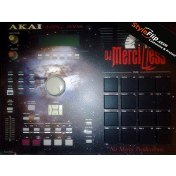 Akai MPC2000 Styleflip Custom Skin Merciless Space Design