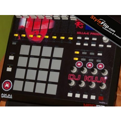 Akai MPD 32 Styleflip Custom Skin Decal DJ Kuji 2