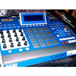 Akai MPC Renaissance Styleflip Custom Skin Decal Blue