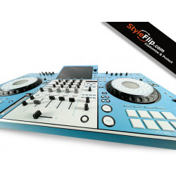 AlphaTheta-XDJ-AZ-custom-skins-BlueWhite-5