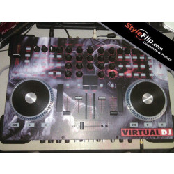 American Audio VMS 4.1 Virtual DJ Abstract Grey Black Red