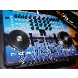 American Audio VMS 4 Dankshark Blue Landscape Custom Skin
