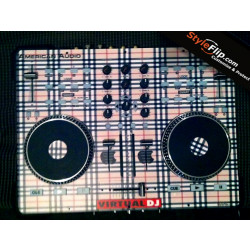 American Audio VMS-2 Styleflip Custom DJ Skin Plaid