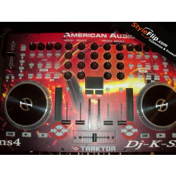 American Audio VMS4 Styleflip Custom Skin DJ Slick