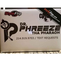 Apple MacBook Pro Decal StyleFlip Custom Print DJ Pharaoh