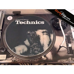 Black & White Color Styleflip Custom Slipmat