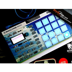 NI Maschine Mikro Custom Blue Sky Styleflip Skin Decal