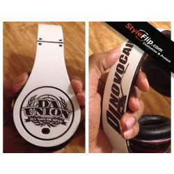 Custom Beats By Dre White DJ Novocaine Styleflip Skin