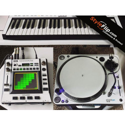 Custom Korg Akai Stanton Blue White 49 Styleflip Skijn