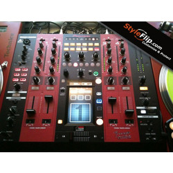 Custom Pioneer DJM 2000 Black and Red Stripes