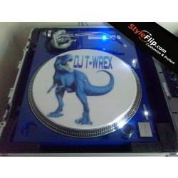 Custom Styleflip Slipmat Blue T-Rex