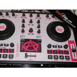 Custom Traktor Kontrol S2 White And Pink DJ A Skin