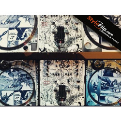 Customized Samurai Technics 1200 Turntable Skins