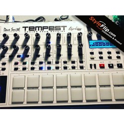 Dave Smith Instruments Tempest White Clean Design StyleFlip DJ Skin Custom Decal