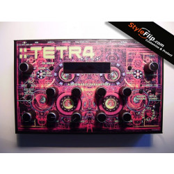 Dave Smith Instruments Tetra Styleflip Custom Skin Red