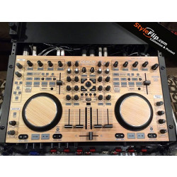 Denon DN MC6000 Styleflip Custom Skin Light Wood Grain